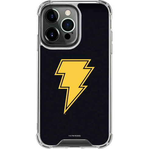 DC Comics Black Adam Classic Logo iPhone 14 Pro Clear Case